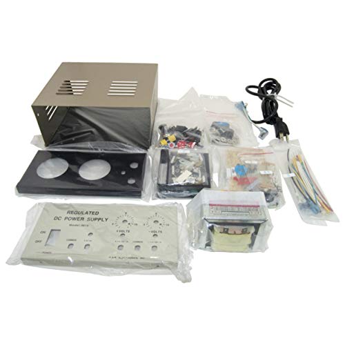 DIY Power Supply kit (includes assembly manual) | One output is fixed and 2 are continuously variable | Fixed Output: 5V DC at 3 amps | Variable Output: +/- 1.5V DC to +/- 15V DC at 1 amp maximum | All 3 supplies are fully current limited and shortcircuit protected