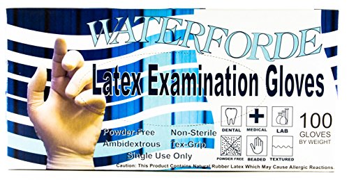 Latex | Powder-Free | Large | Non-Sterile | Box of 100