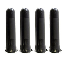 Load image into Gallery viewer, 4 pack of strong and durable black pods | Each holds up to 140 paintballs | Locking, spring loaded lid | Lids won&#39;t pop open on their own, and still open easily | Fits well into most harnesses (Each pod measures 11&#39;&#39; x 2.5&quot; x 2.5&quot;)
