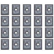 Load image into Gallery viewer, 20 Pack of Rectangular Magnets with Center Hole - 1&quot; x 3/4&quot; x 1/8&quot;
