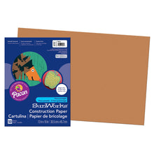 Load image into Gallery viewer, Heavyweight ground wood construction paper | Slightly textured sheets that cuts and folds evenly without cracking | Bright and consistent colors | Excellent value for all arts and craft projects | Contains 50 sheets
