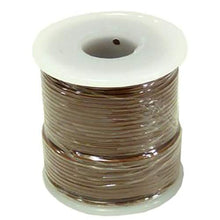 Load image into Gallery viewer, 25 Feet Brown 22 Gauge Stranded Hook-Up Wire, Tinned Copper, PVC Insulation (Shade May Vary)
