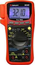 Load image into Gallery viewer, Triplett True RMS CAT III 6000 Count Digital Multimeter - AC/DC Voltage, AC/DC Current, Resistance, Continuity, Diode Test, and Capacitance (9045)
