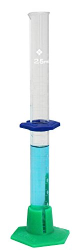 1.4 to 25.0 ml graduation range | 0.2 ml graduation interval | 0.2 ml accuracy tolerance | Calibrated to contain at 20 degrees Celsius | 