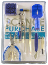 Load image into Gallery viewer, 16 Piece Watch Repair Kit - Open Watch Backs, Change Bands, Replace Batteries, and More
